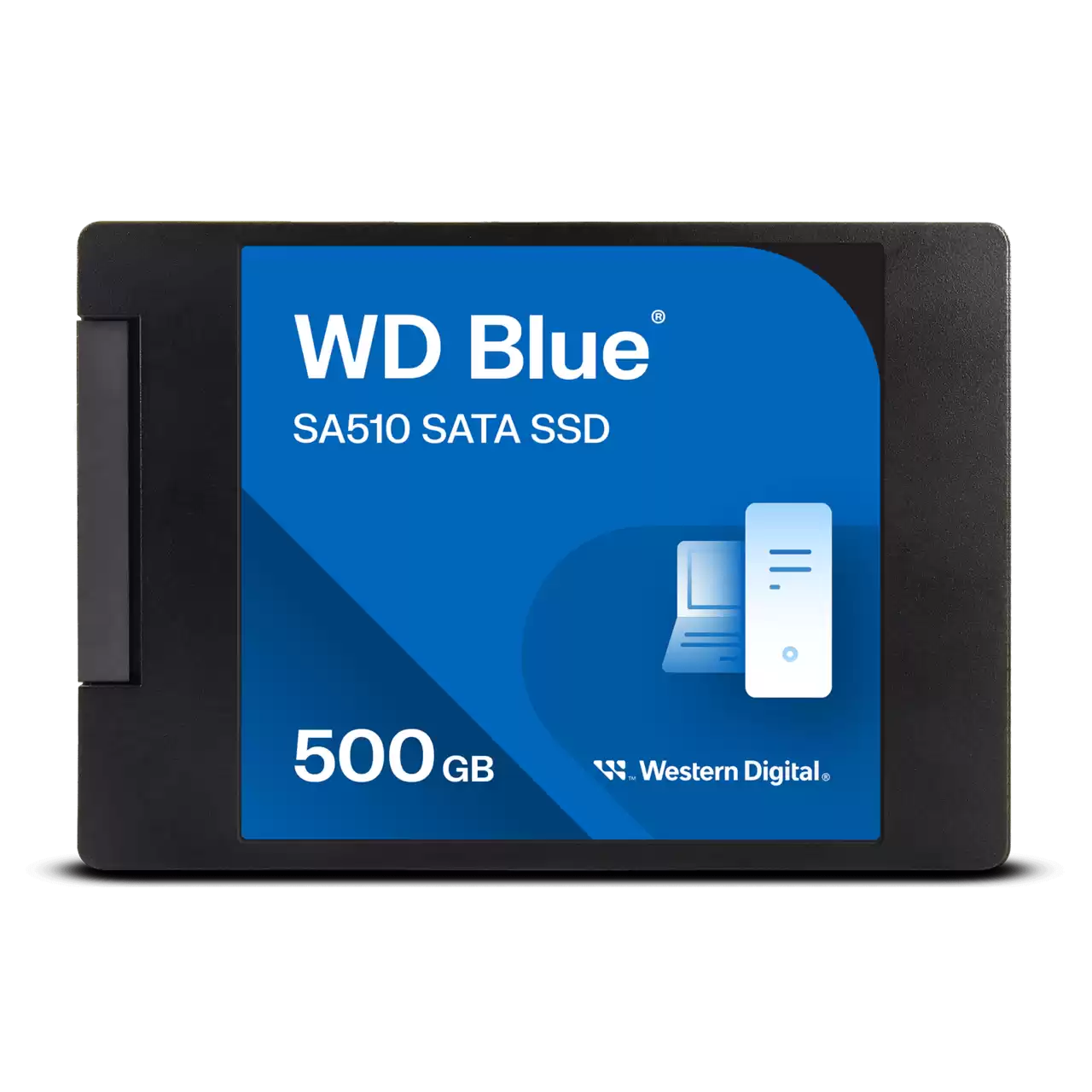 WD Blue SA510 500GB SATA SSD 2.5”/7mm cased